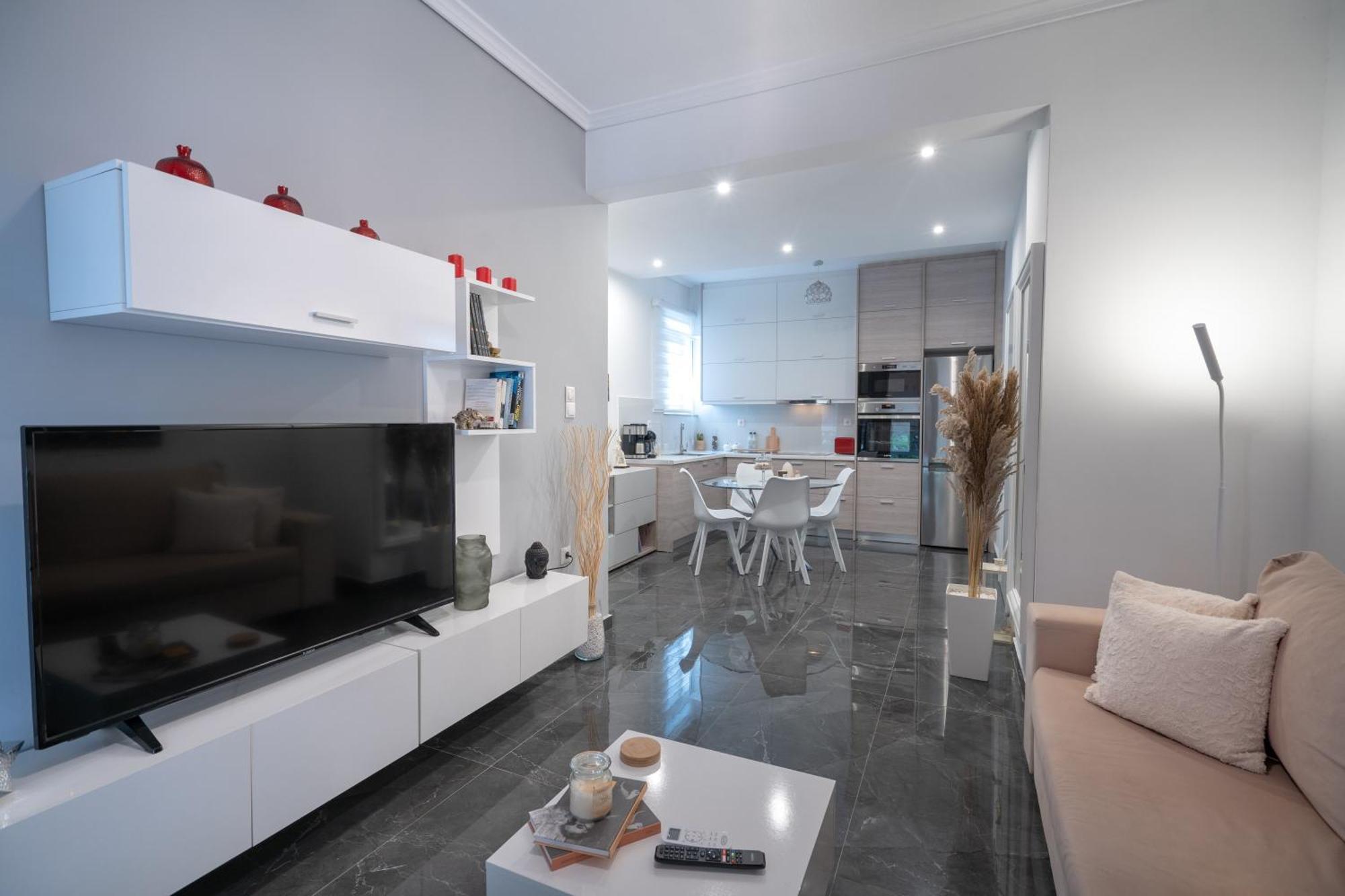Neo Irakleio Train St. 1 Bedrm 4 Pers. Apartment Atenas Exterior foto