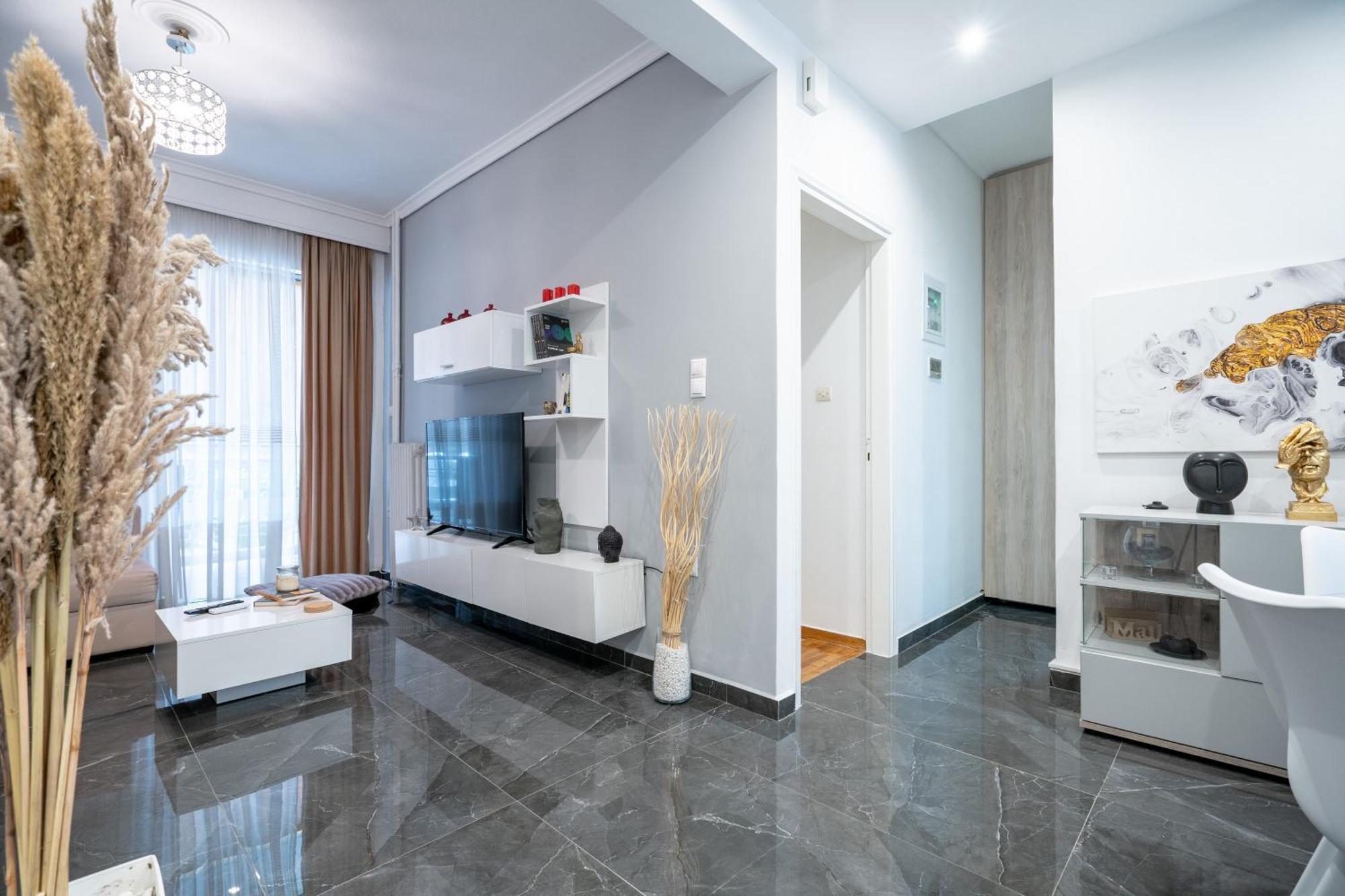 Neo Irakleio Train St. 1 Bedrm 4 Pers. Apartment Atenas Exterior foto
