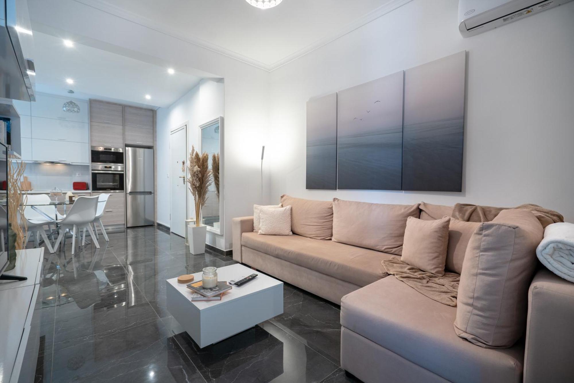 Neo Irakleio Train St. 1 Bedrm 4 Pers. Apartment Atenas Exterior foto